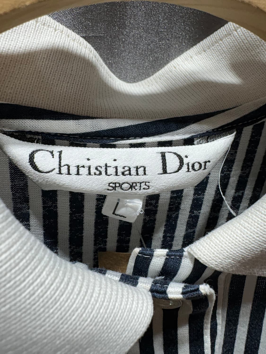 L Christian Dior 크리스찬 디올 스트라이프 카라티 상품이미지5