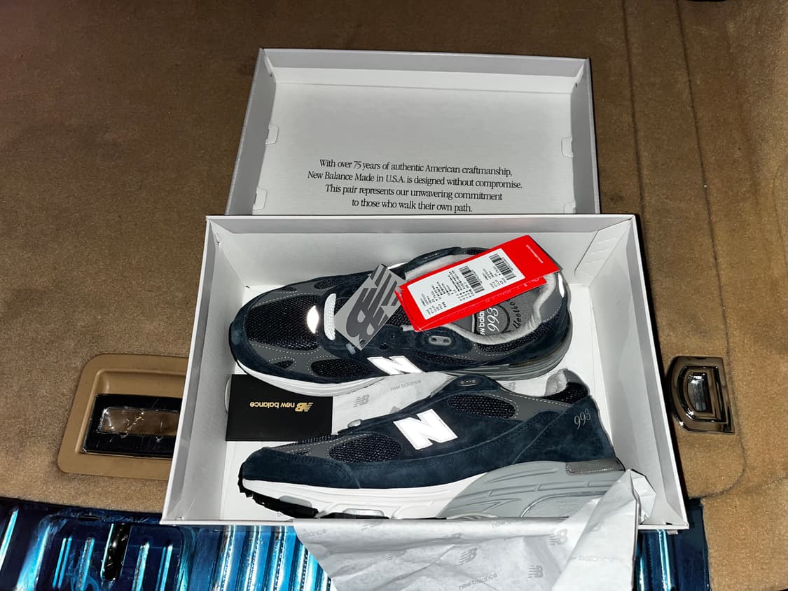 뉴발란스 993 네이비 상품이미지1