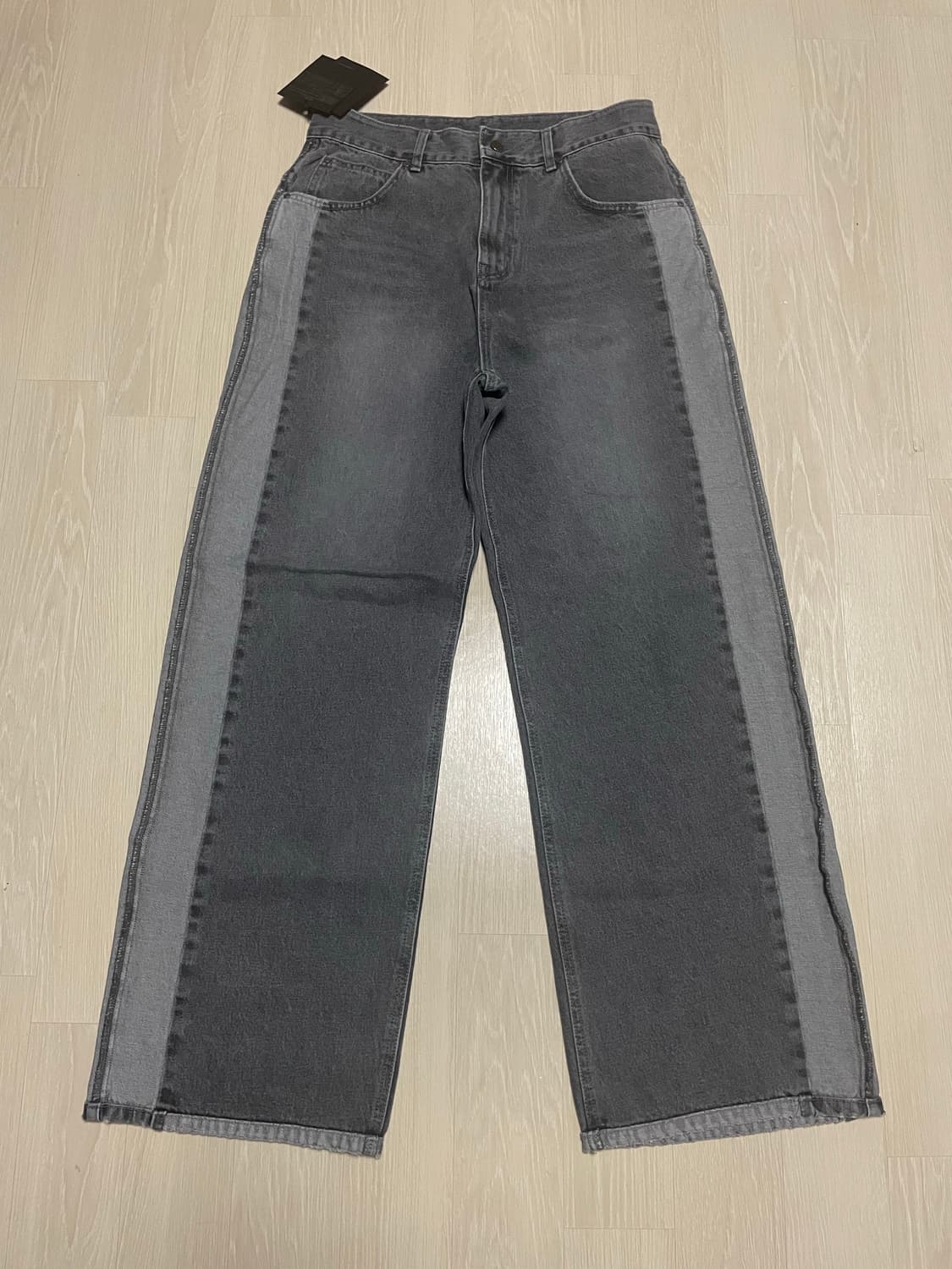 에드 어글리 롱 와이드 데님 상품이미지1