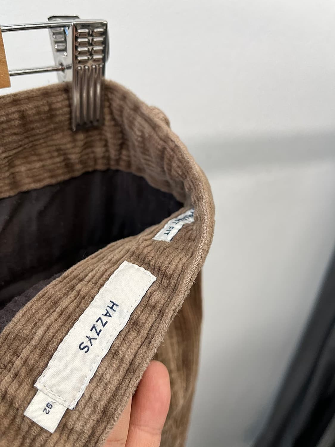 36-37) 헤지스 24fw 코듀로이 팬츠  상품이미지6