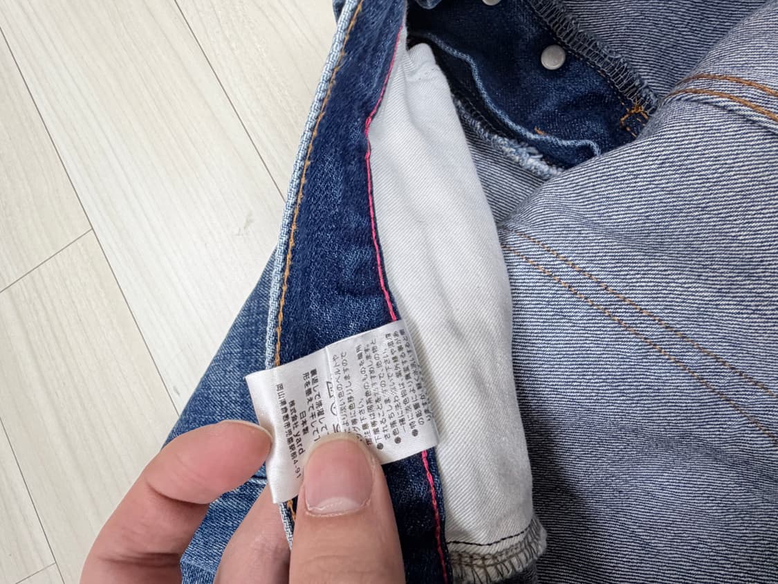 오디너리핏츠 5포켓 루즈 앵클진 유즈드, 32사이즈 상품이미지9