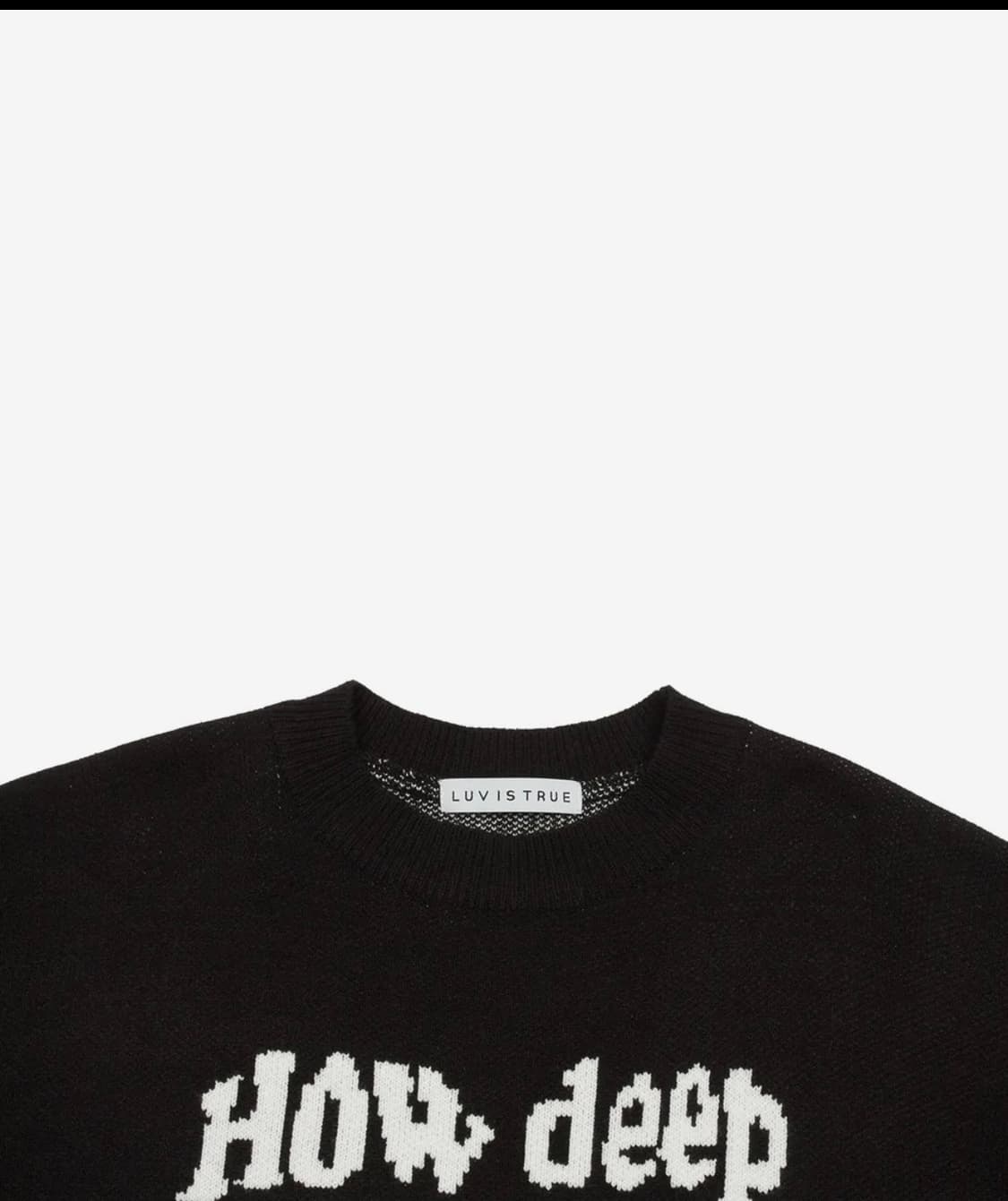 러브이즈트루 니트 상품이미지3