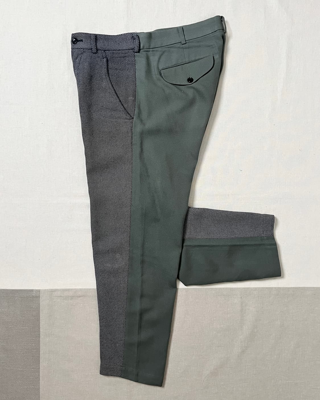 꼼데가르송 옴므플러스 투톤 패널 슬랙스 Comme des garcons 상품이미지6