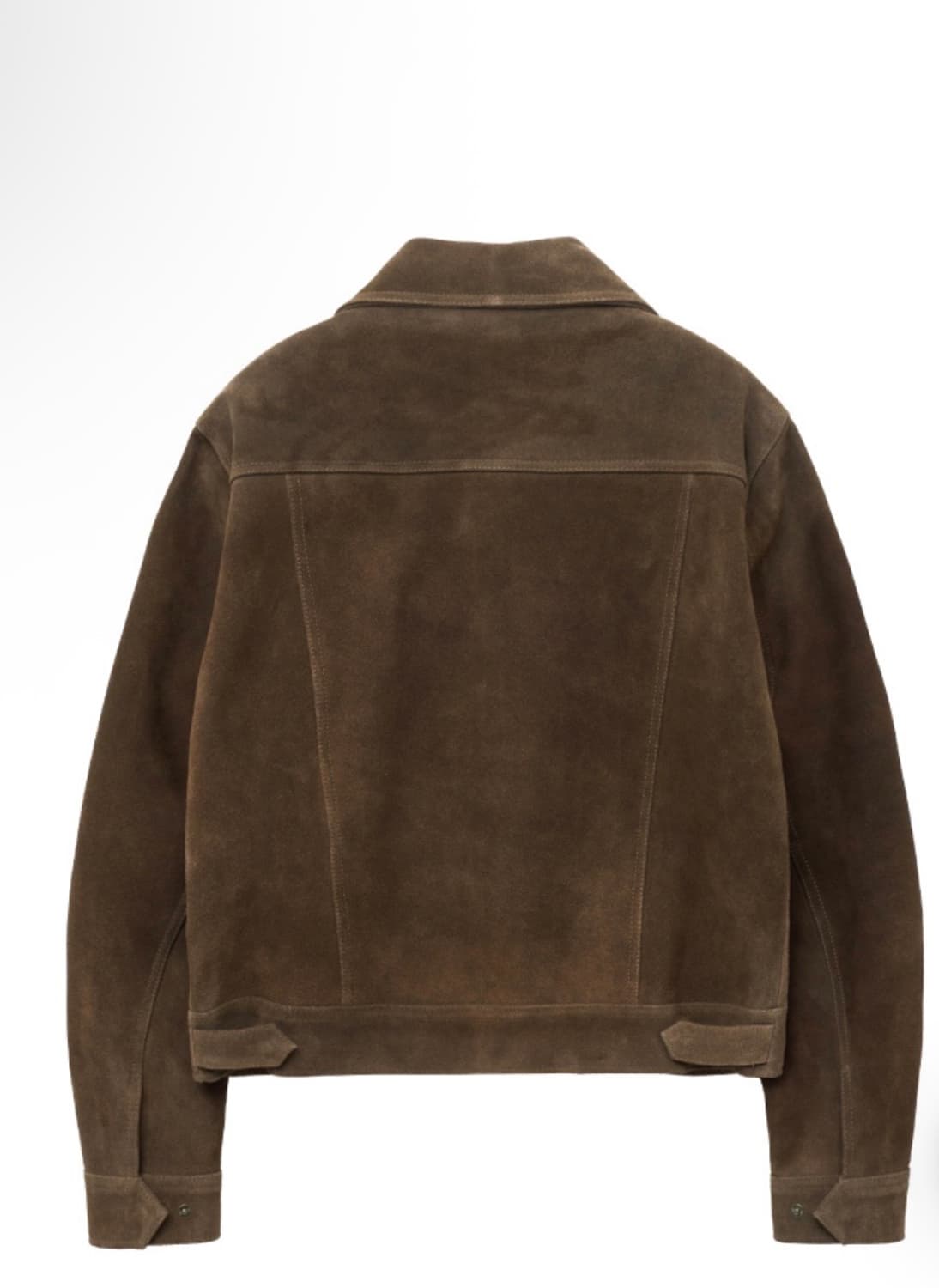 (새상품) 깡스타일x노이어 리얼 가죽 스웨이드 자켓 상품이미지3