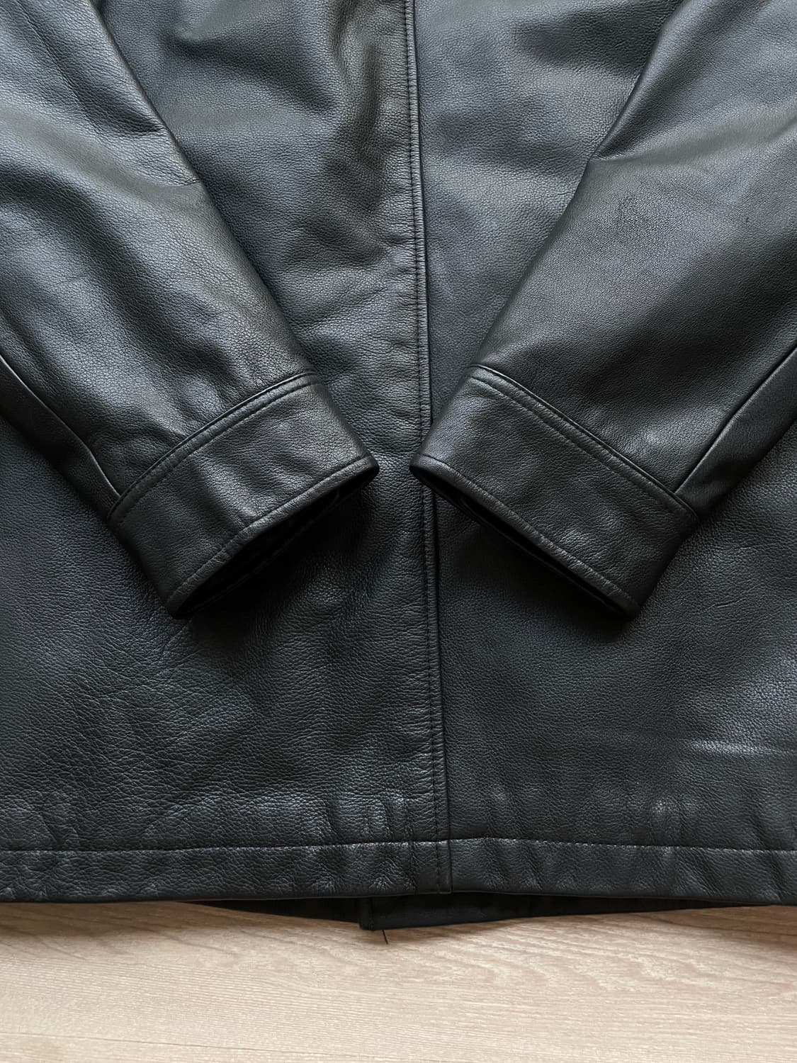 90s 올드갭 레더 카코트 gap carcoat 상품이미지7