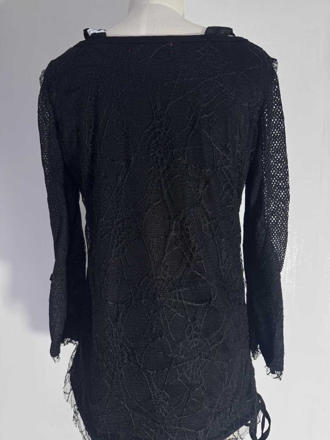 Acdc rag 스컬 스파이더 웹 롱슬리브 아나키 펑크 y2k 상품이미지7