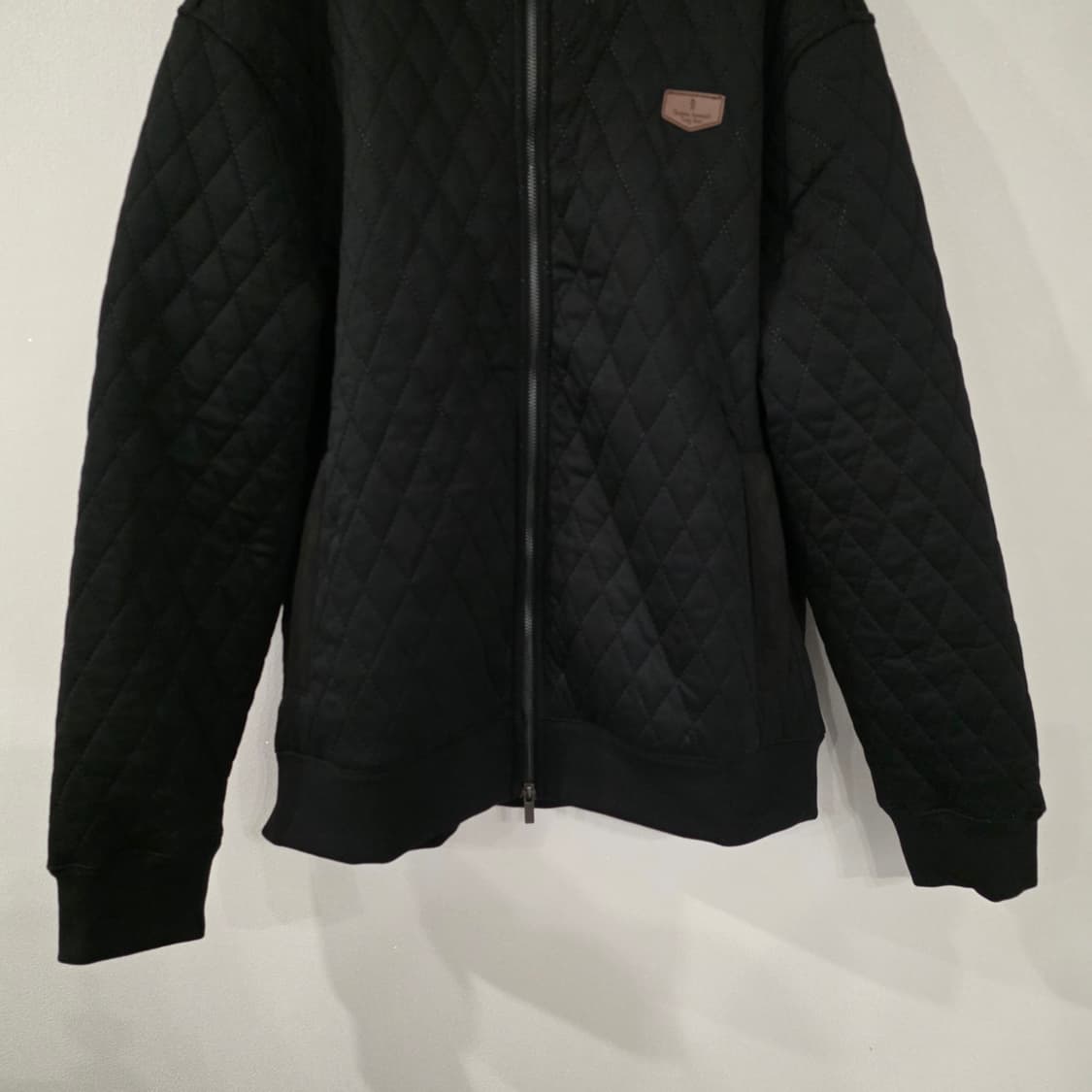 테디베어 블랙 다이아 퀼팅 자켓 105 상품이미지2