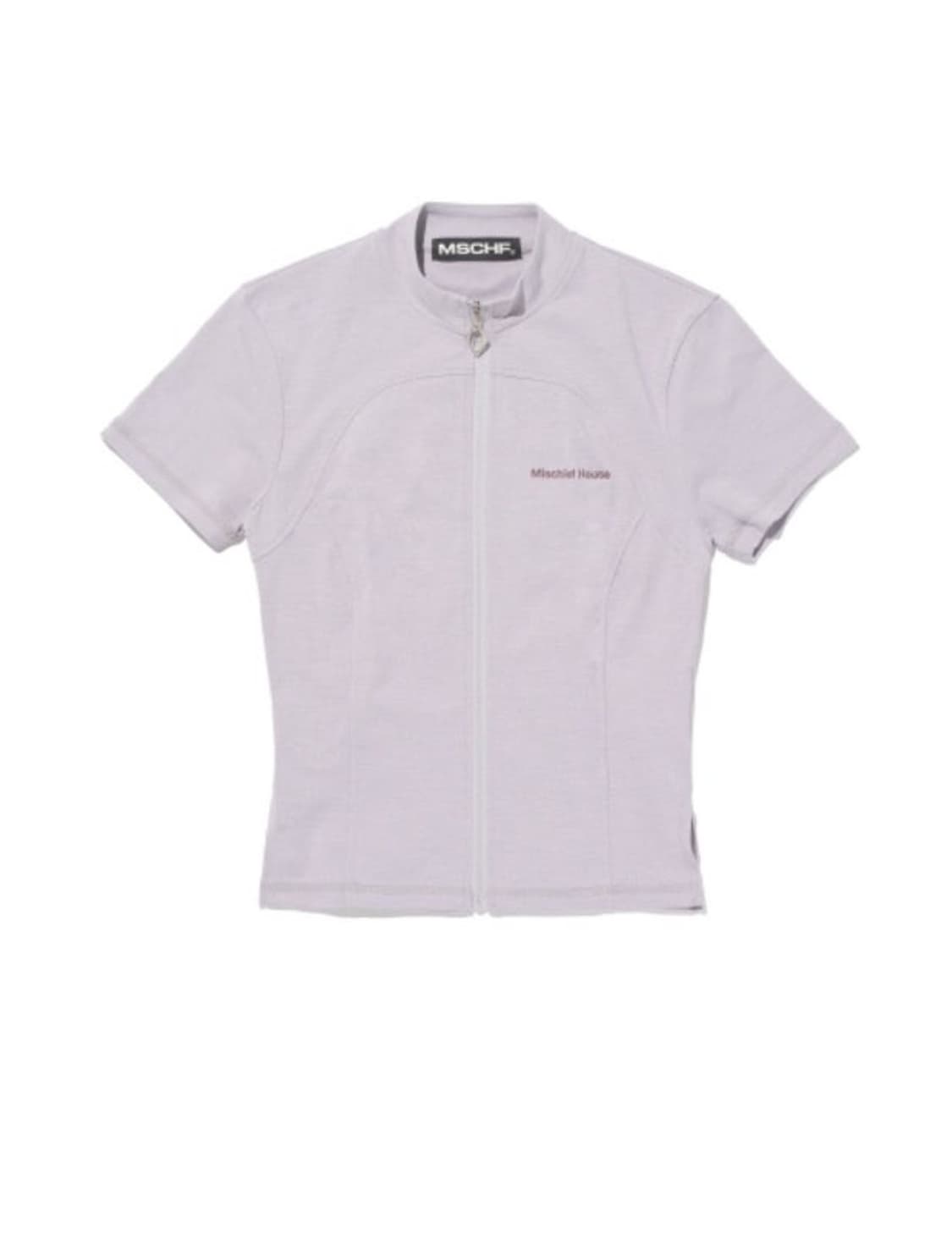 미스치프 모크넥 집업 퍼플그레이 L사이즈 상품이미지1