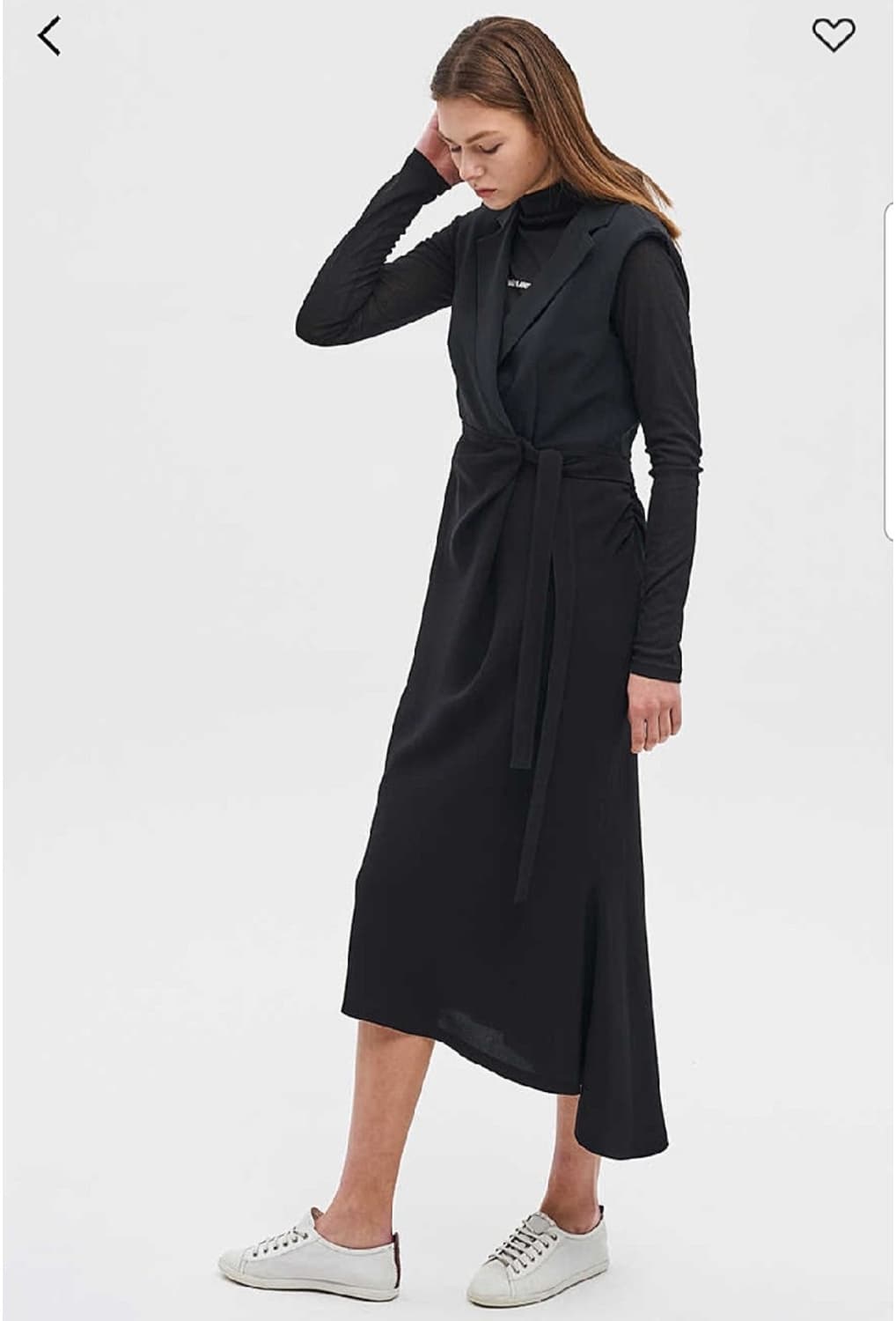 타임 스플릿 롱원피스 55사이즈 상품이미지3