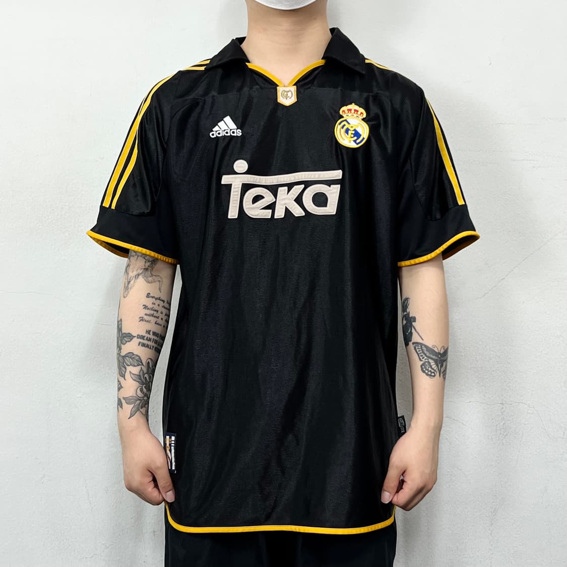 아디다스 레알마드리드 99-01 레트로 어웨이 반팔 유니폼 져지 상품이미지1