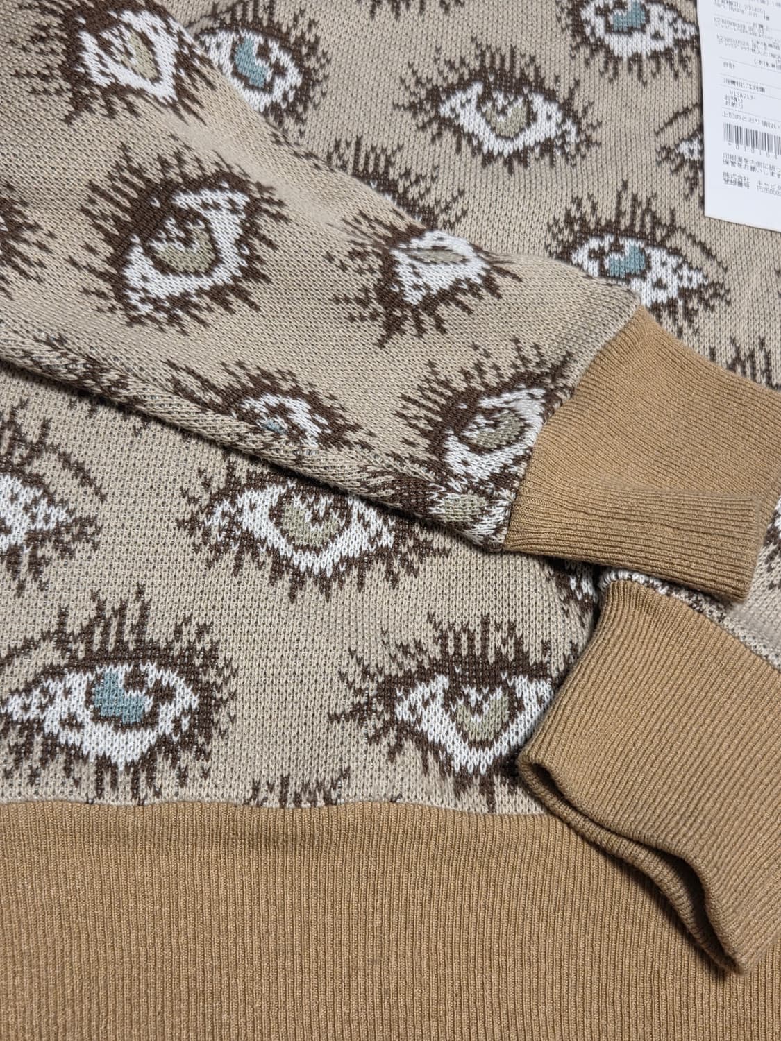 택,영수증 O) 캐피탈 SPEAK EASY 니트 3사이즈 상품이미지4