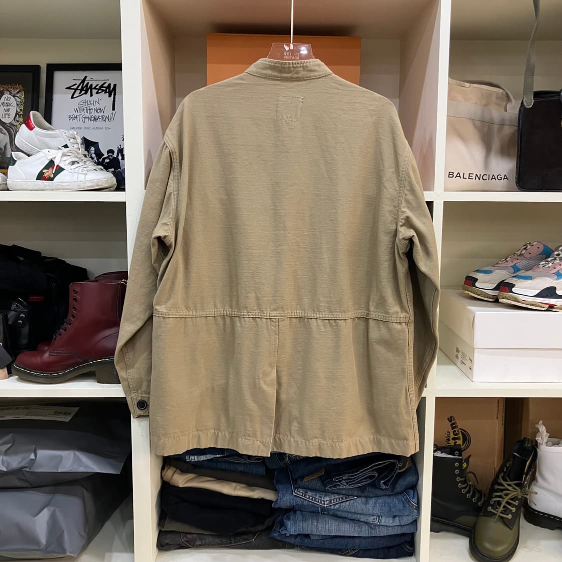 스튜디오 톰보이 카키 코튼 자켓 상품이미지3