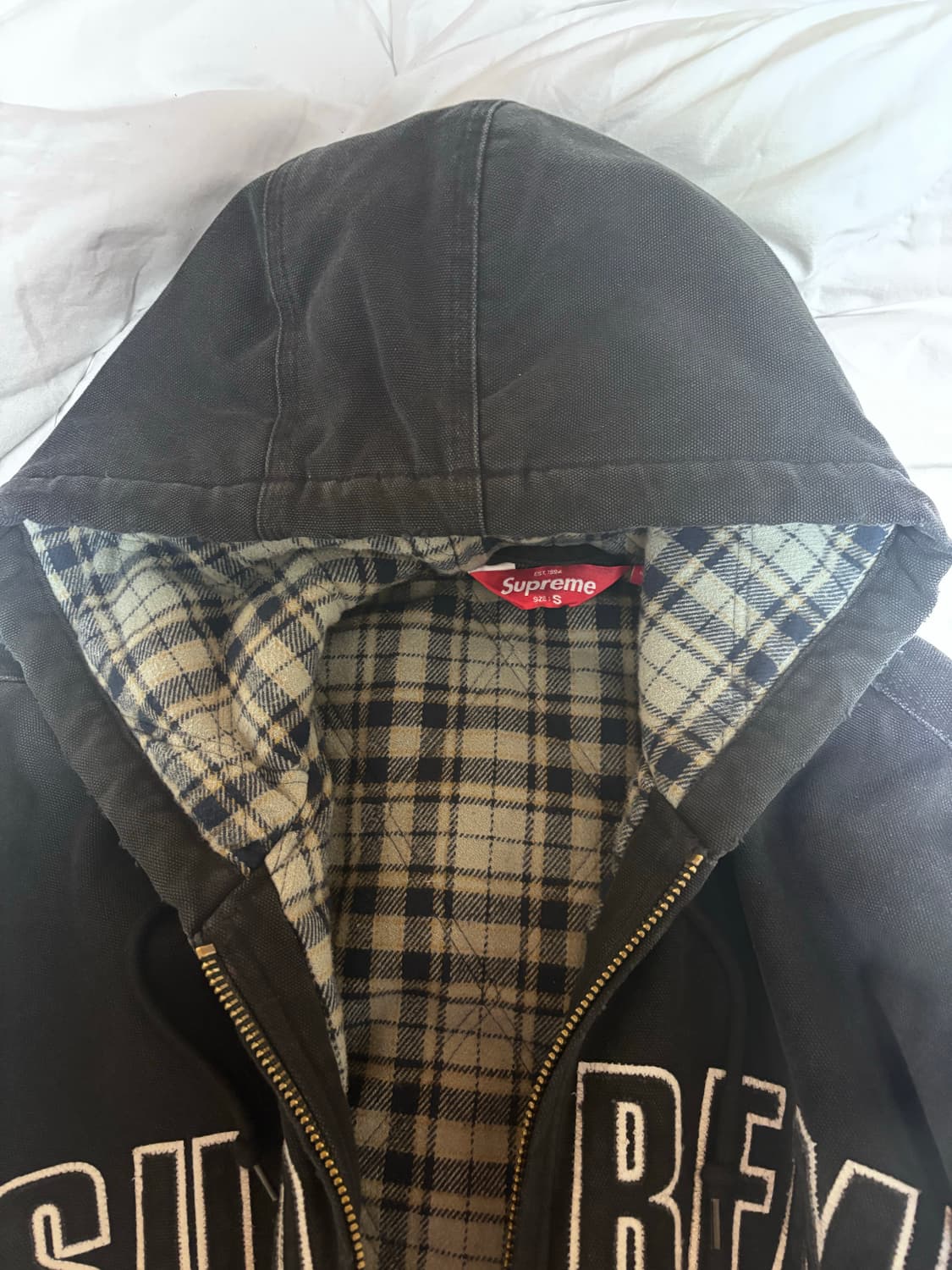 슈프림 리플렉티브 아크 후드 워크 자켓s 상품이미지4