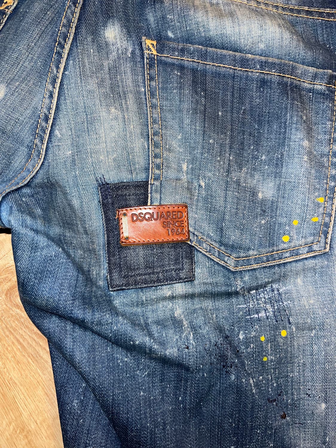 Dsquared2 Patch & Paint Denim Jeans 상품이미지9