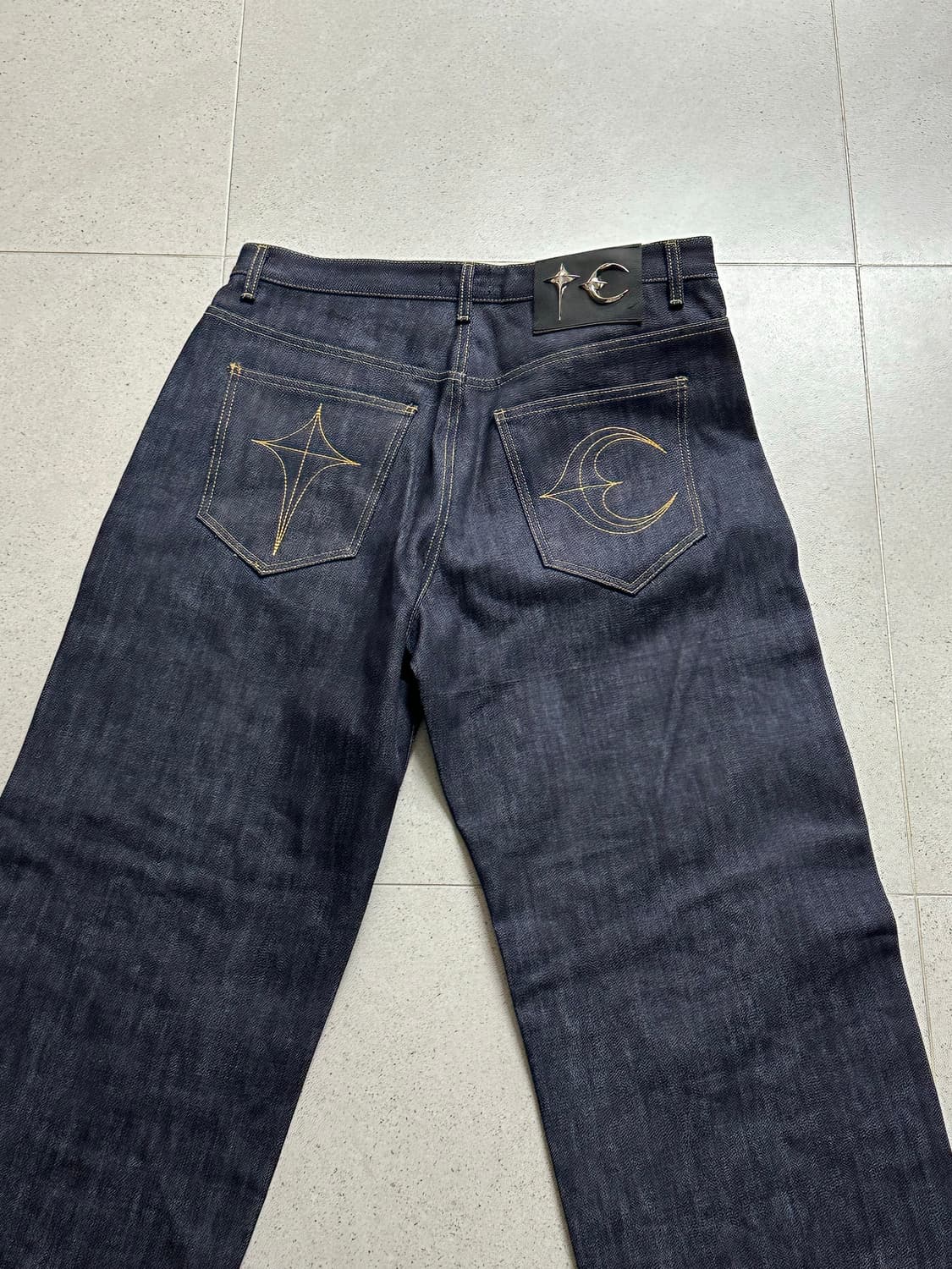 랜드 워페어 데님 팬츠 인디고 상품이미지2