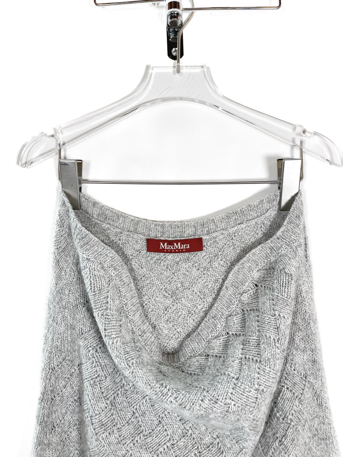 막스마라 울 캐시미어 니트 스커트 상품이미지4