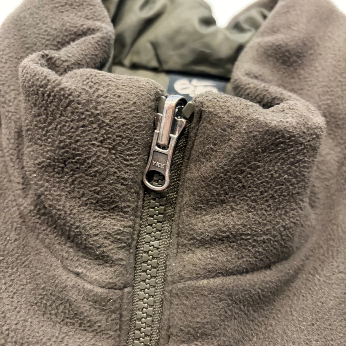 [XL] 11s 나이키 브라운 카키 플리스 패딩 조끼 D668 상품이미지5