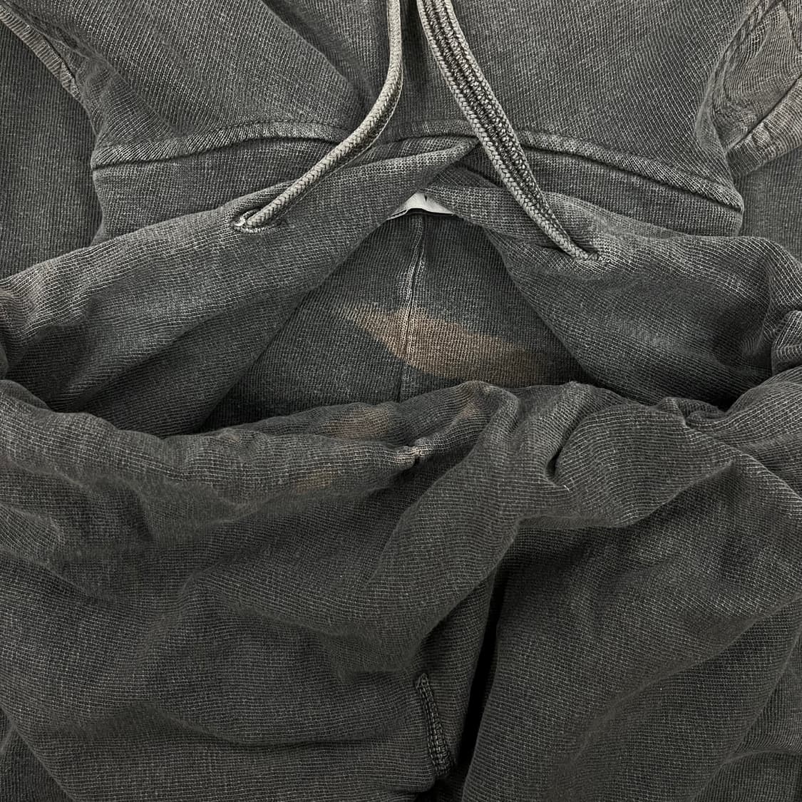 [정품/M] 스톤아일랜드 워싱 후드티 블랙 b8 상품이미지8