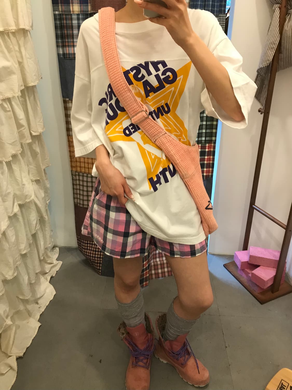 히스테릭글래머 히스걸 스타 반팔 상품이미지3