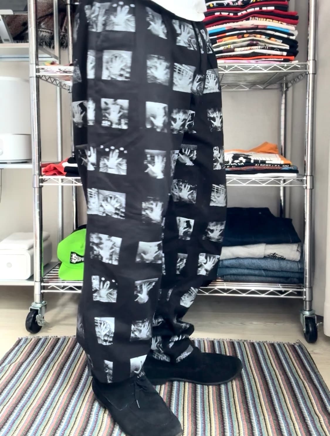 카브엠트 고스트 프린트 팬츠 상품이미지1