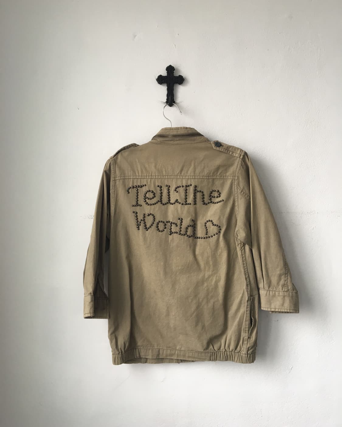 Stud point high neck jacket 상품이미지3