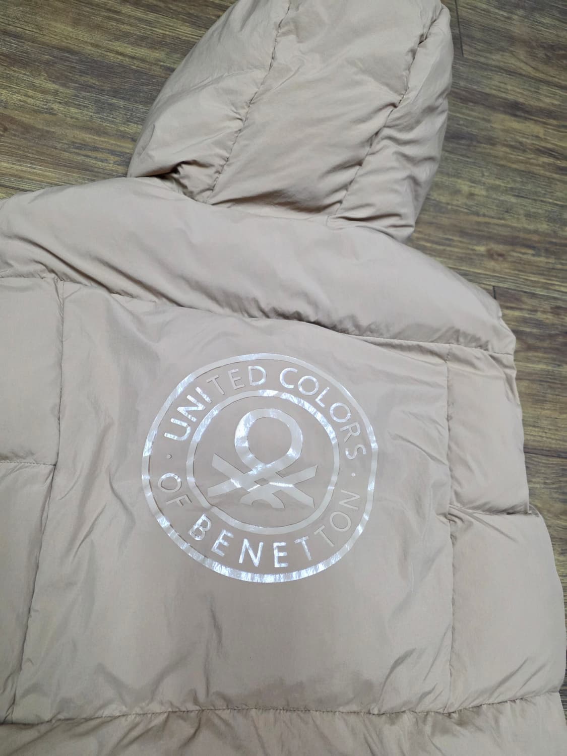 베네통 롱후디 폴리패딩 베스트 상품이미지8