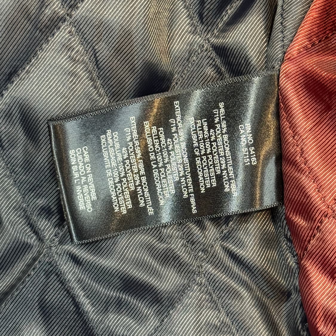 S) 타미힐피거 폴리쉘 퀼팅 자켓 점퍼 상품이미지9