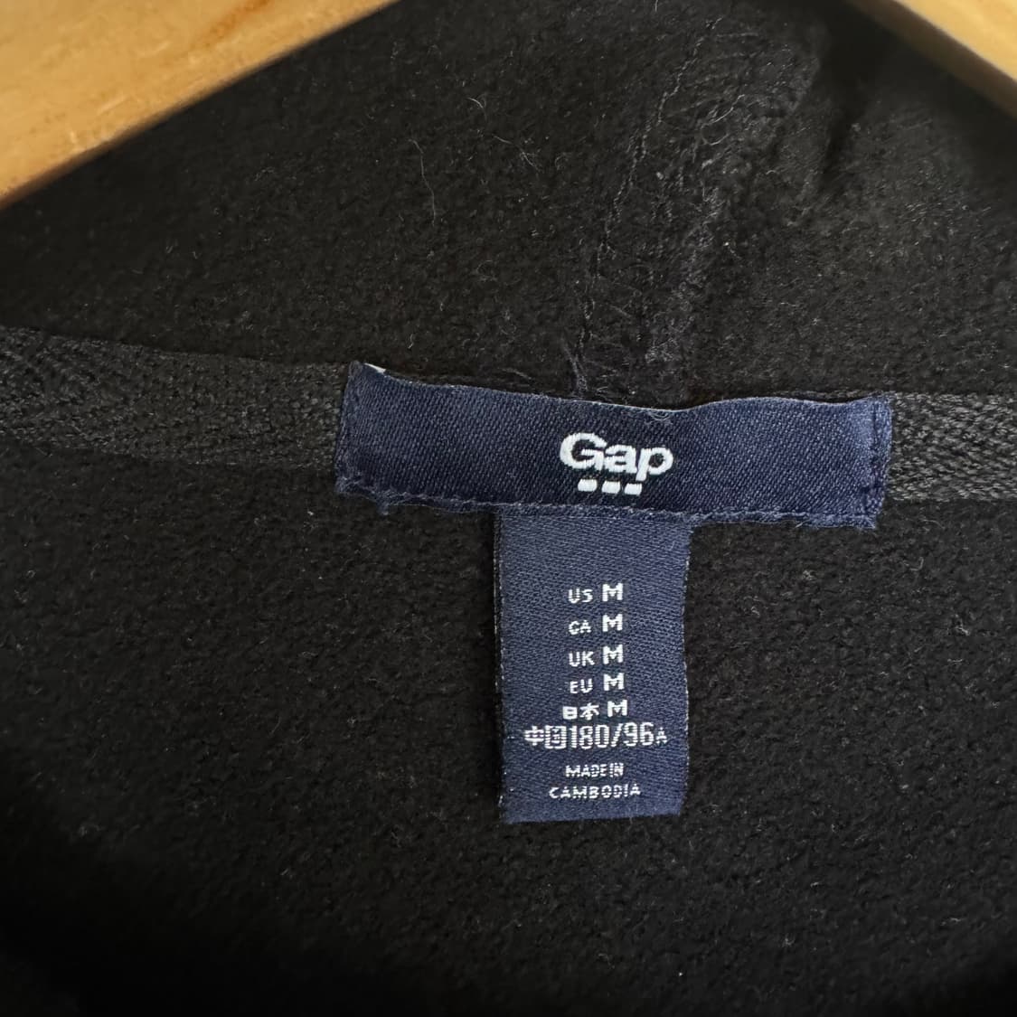갭 로고 후드티 상품이미지3