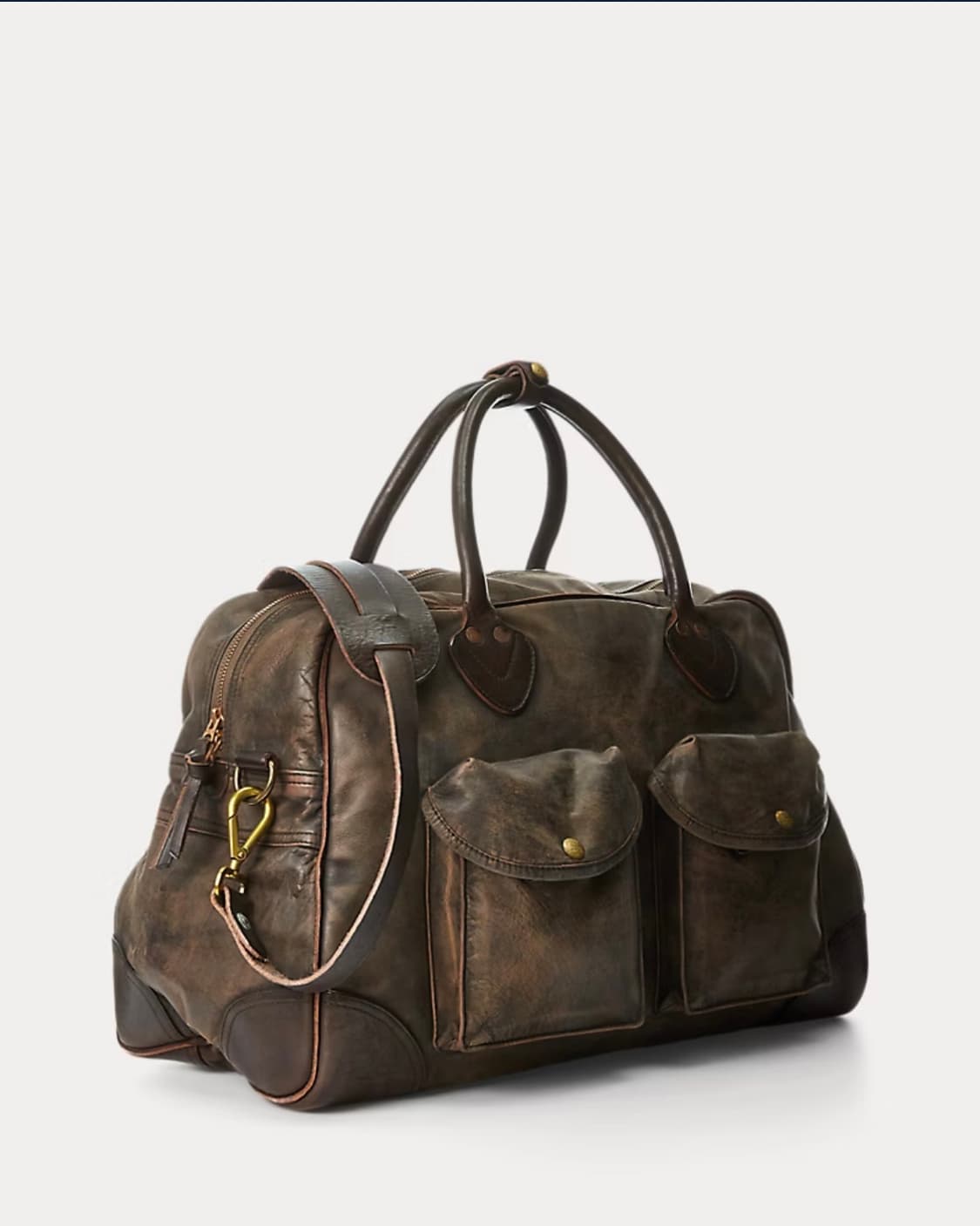 RRL 레더 더플백 상품이미지2