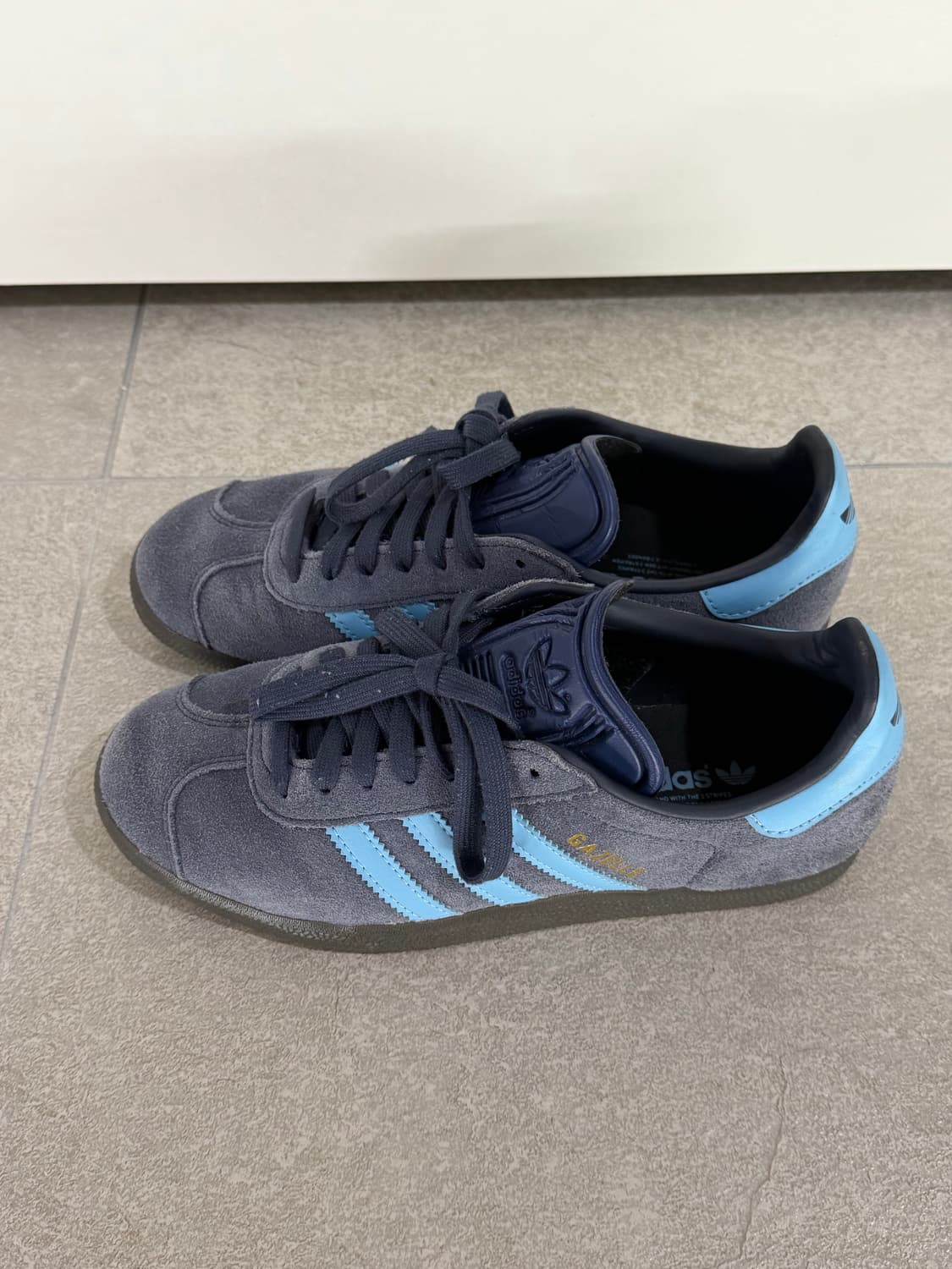 아디다스 가젤 쉐도우 네이비 클리어 블루 230 상품이미지3