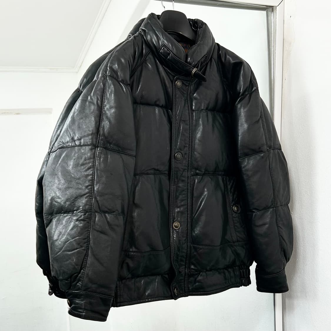 Cencini 양가죽 덕다운 푸퍼 패딩 상품이미지1