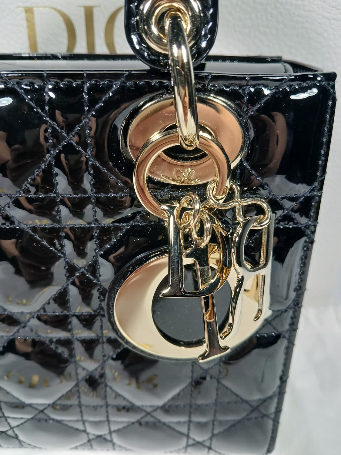 디올 페이던트 레이디 토트백 스몰 M0531OWCB 상품이미지6
