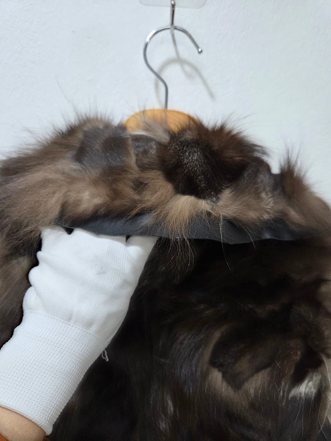 양가죽 리얼 폭스 퍼 베스트 조끼 Y2K 펑크룩 상품이미지7