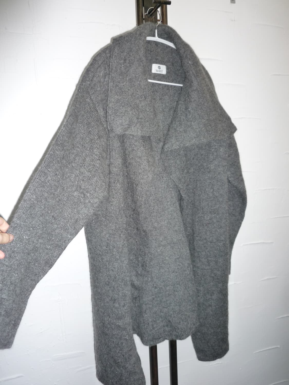 charcoal open coat 상품이미지6