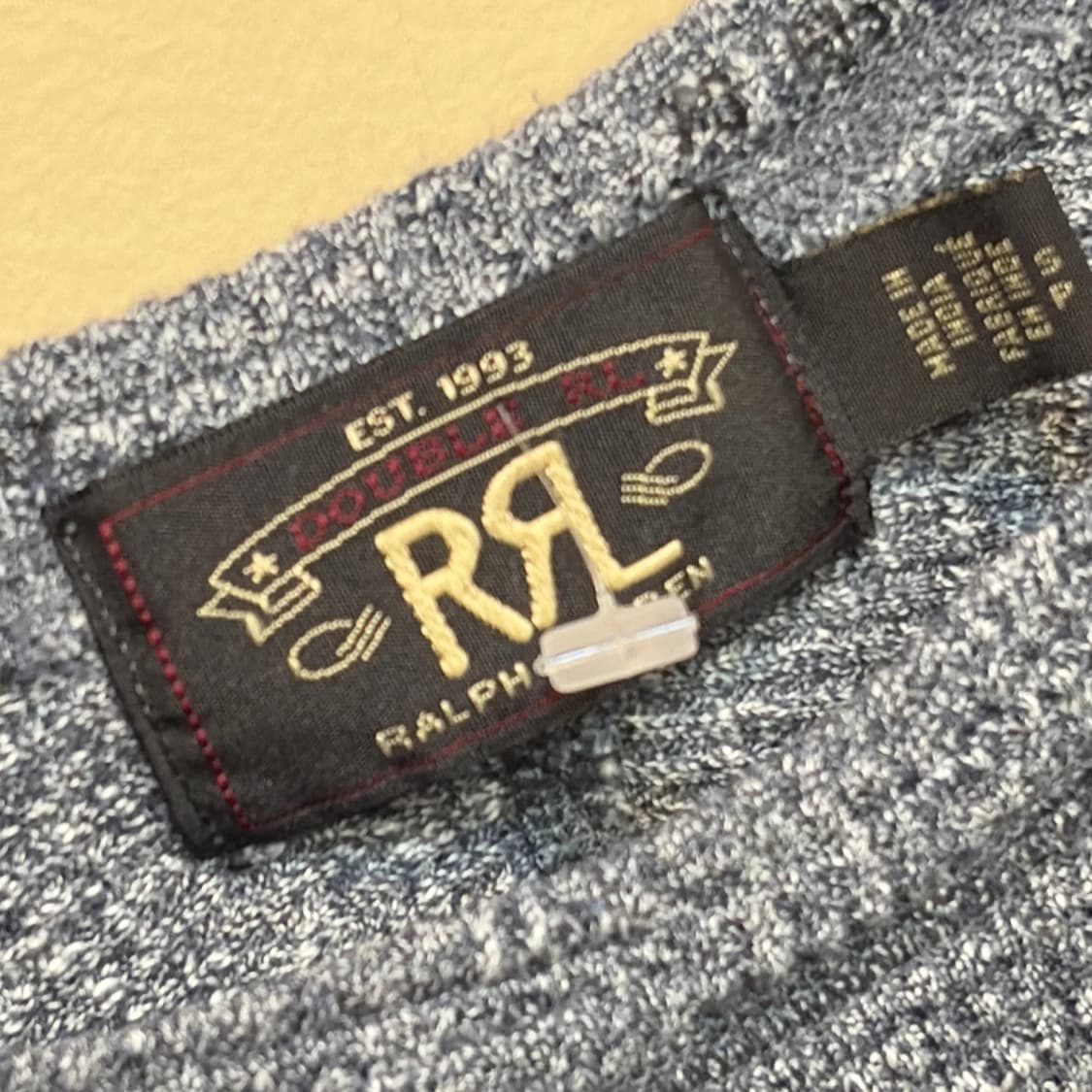 더블 알엘 와플 니트 써멀 롱 슬리브 티셔츠 상품이미지3