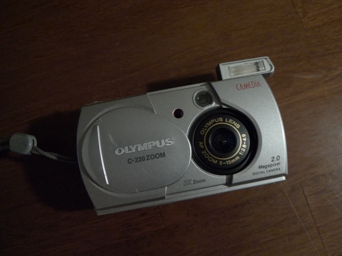 올림푸스 카메디아 C-220 빈티지 디카 상품이미지2