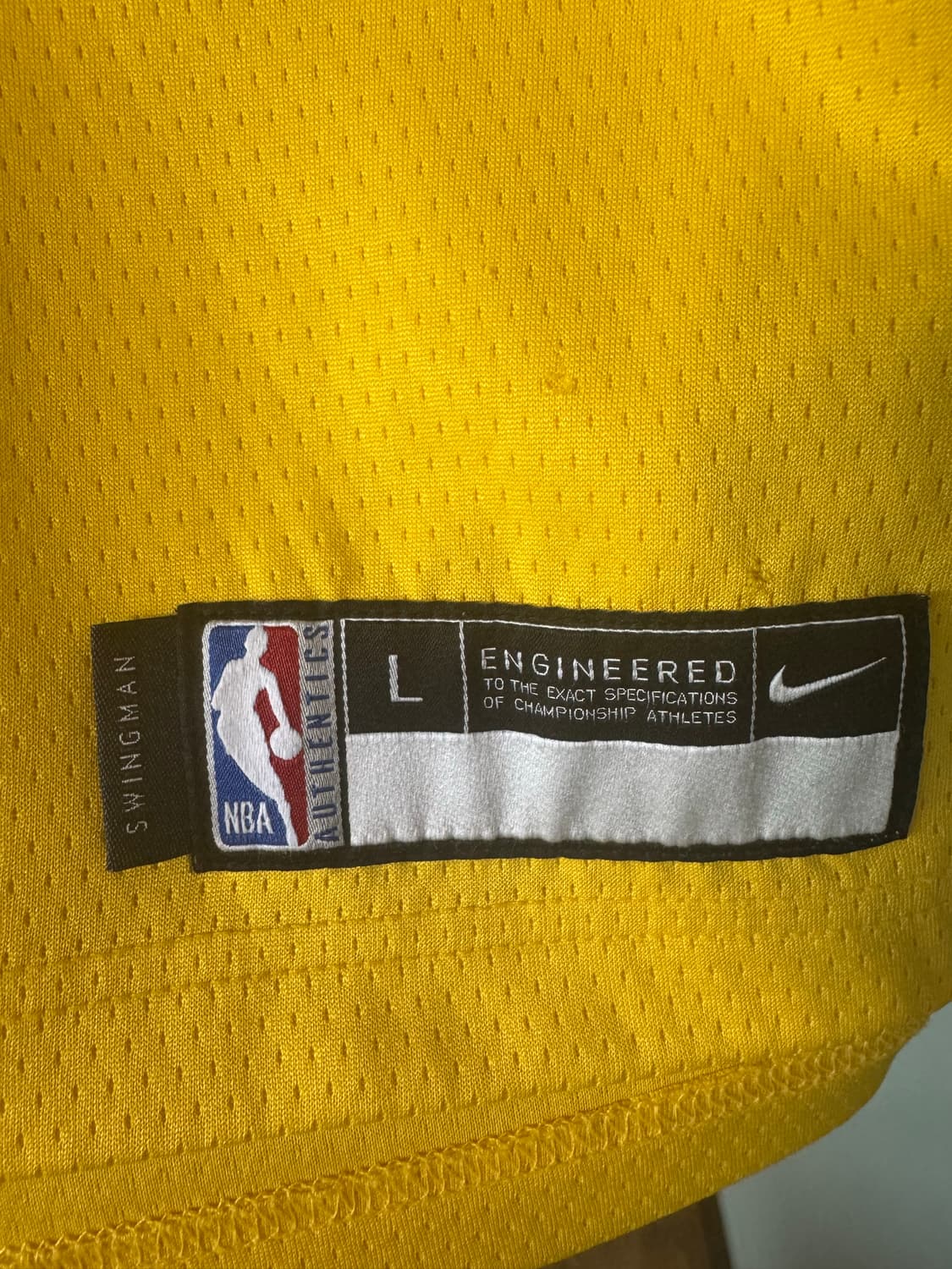 나이키 La Lakers 르브론 유니폼 6번 L 상품이미지5