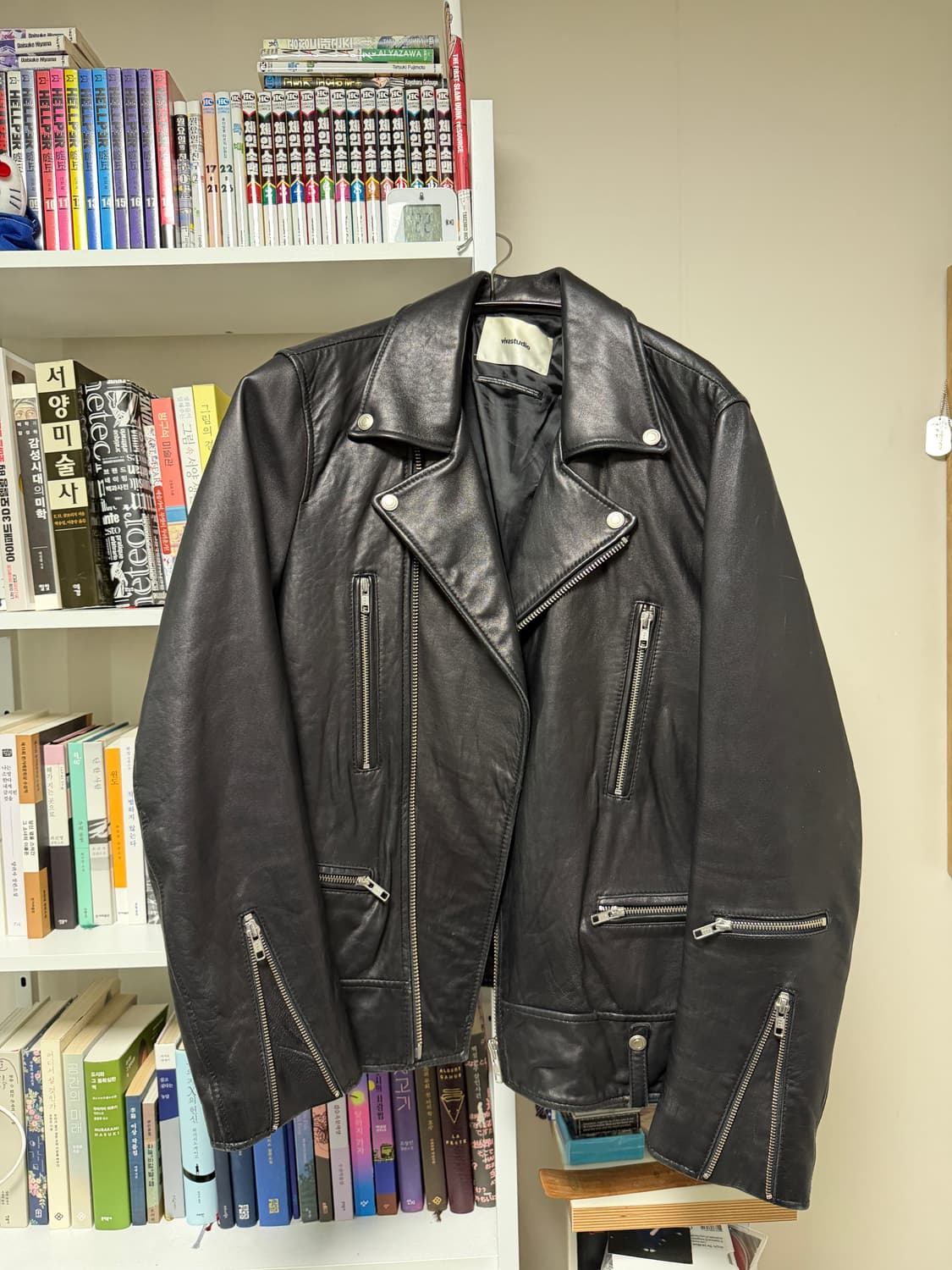 비바스튜디오 레더자켓 상품이미지1