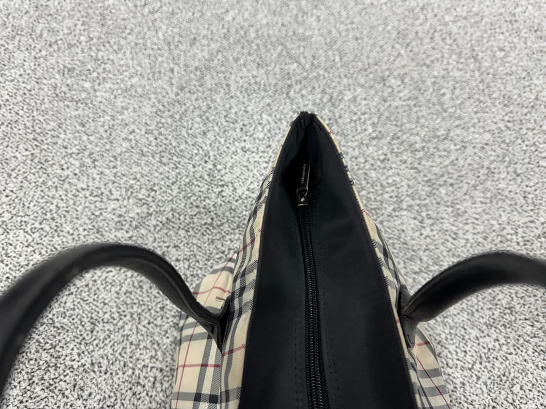 버버리 노바체크 블루라벨 토트백 상품이미지5