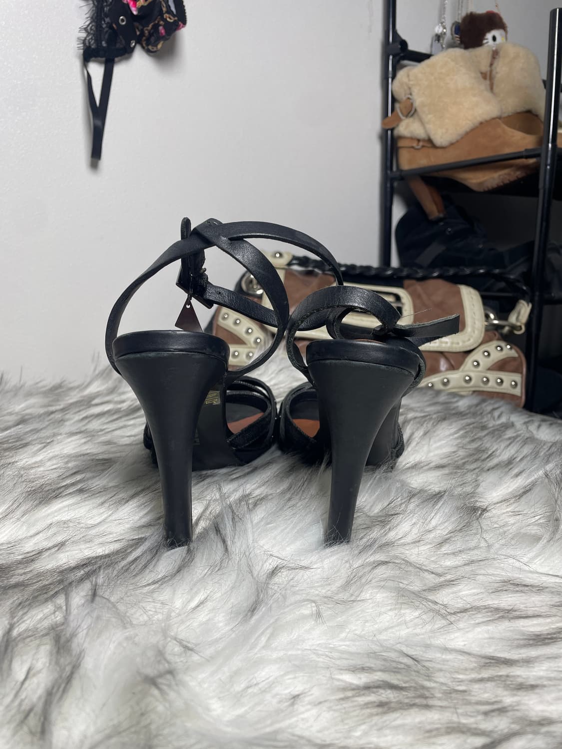 Diesel 흑청 가죽 힐 상품이미지6