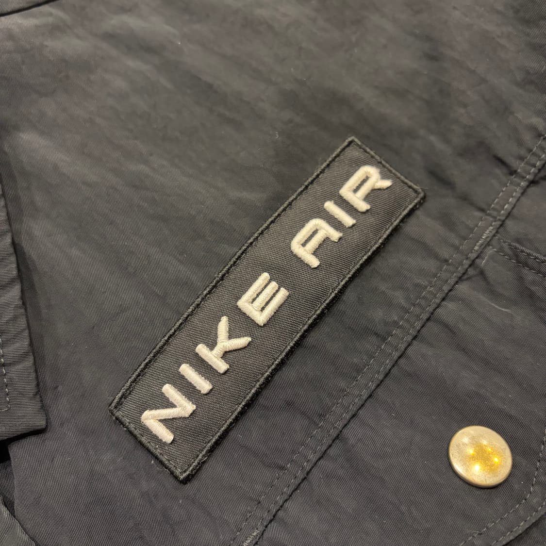 [XL] 나이키 우먼 빅로고 에어 블랙 크롭 자켓 B715 상품이미지4