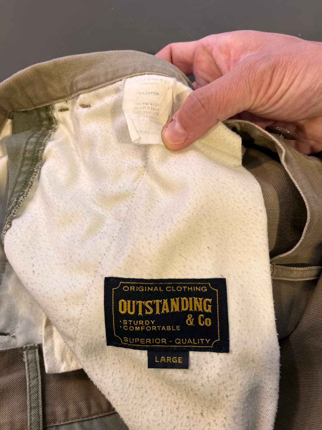 아웃스탠딩 카고 팬츠 상품이미지9