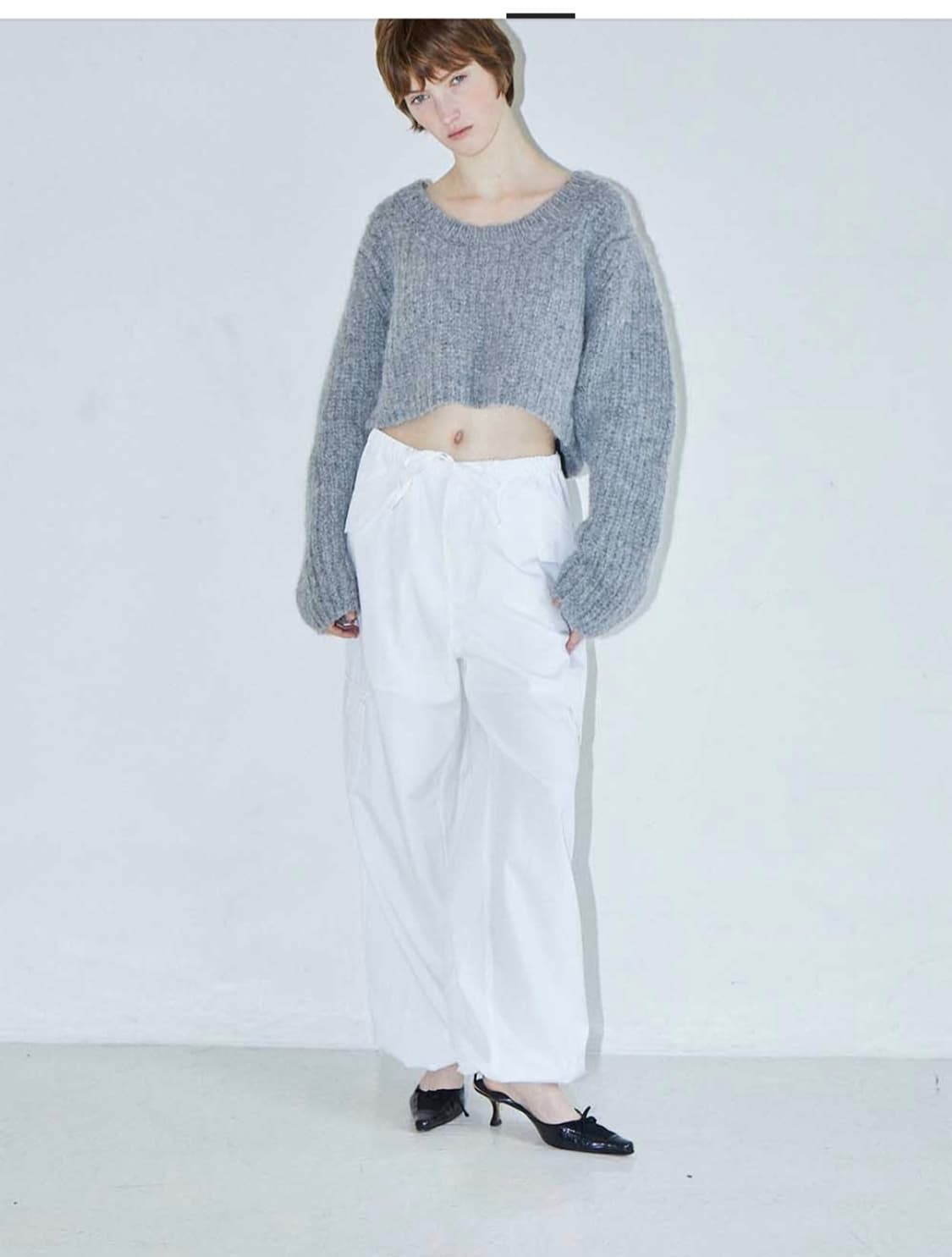  FARVEN  파르벵 포터 스트링 카고 팬츠 아이보리 상품이미지2