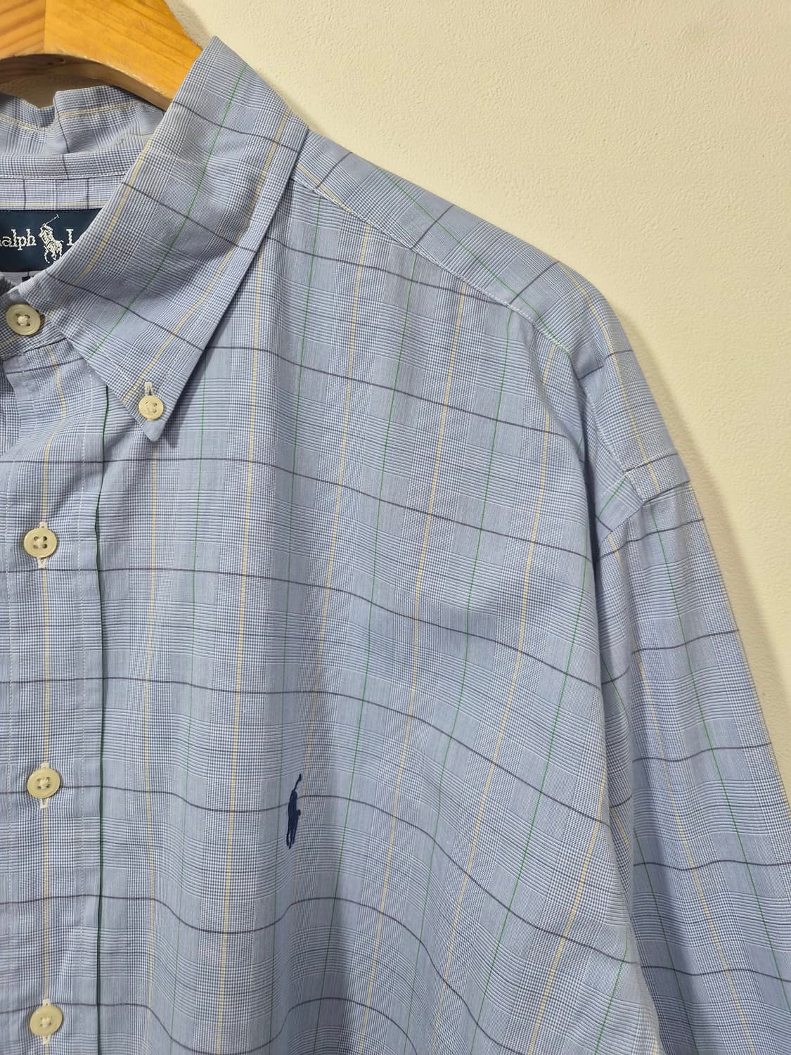폴로Polo 체크 셔츠 XL - S51 상품이미지3