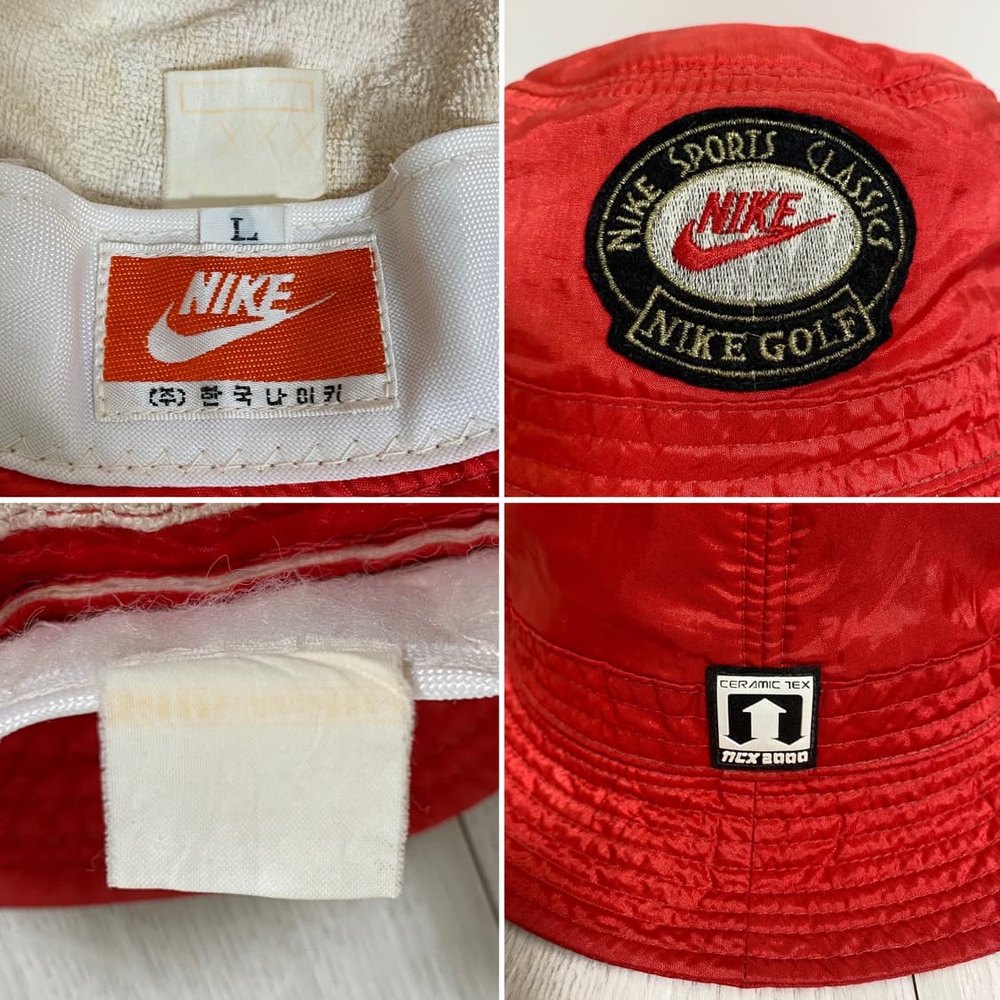 1989년 NIKE SPORTS CLASSICS BUCKET HAT OG 상품이미지8