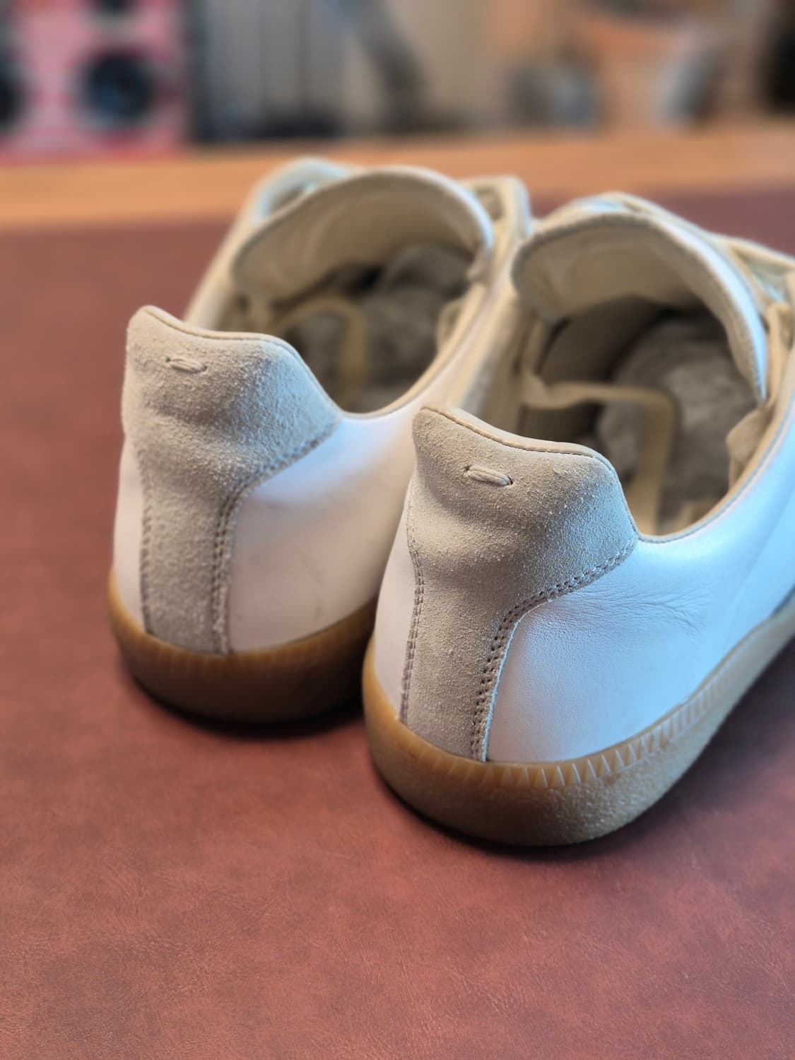 실착용1회 265(41.5) 정품메종 마르지엘라독일군 스니커즈 상품이미지4