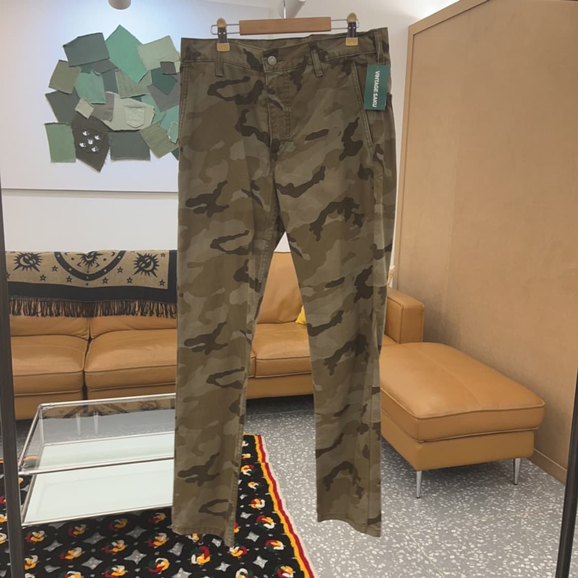 리바이스 511 카모 코튼팬츠 면바지 30인치 C06433 상품이미지3