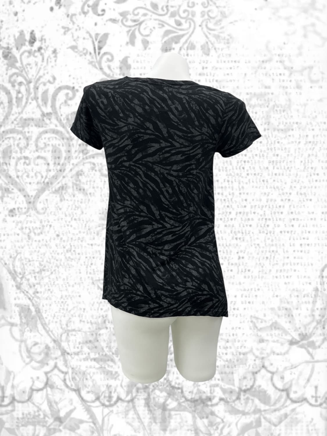 zebra patterned t-shirt 상품이미지5