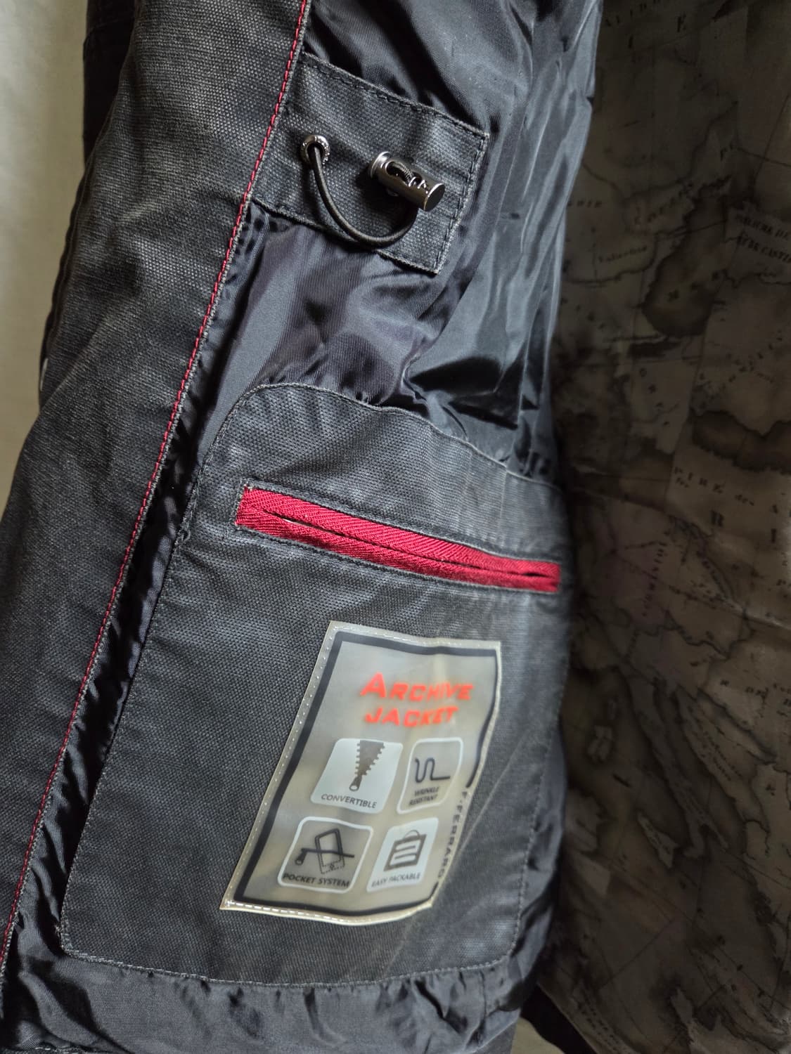 F.CODE 페라로 코티드 자켓 다크브라운 105 상품이미지7