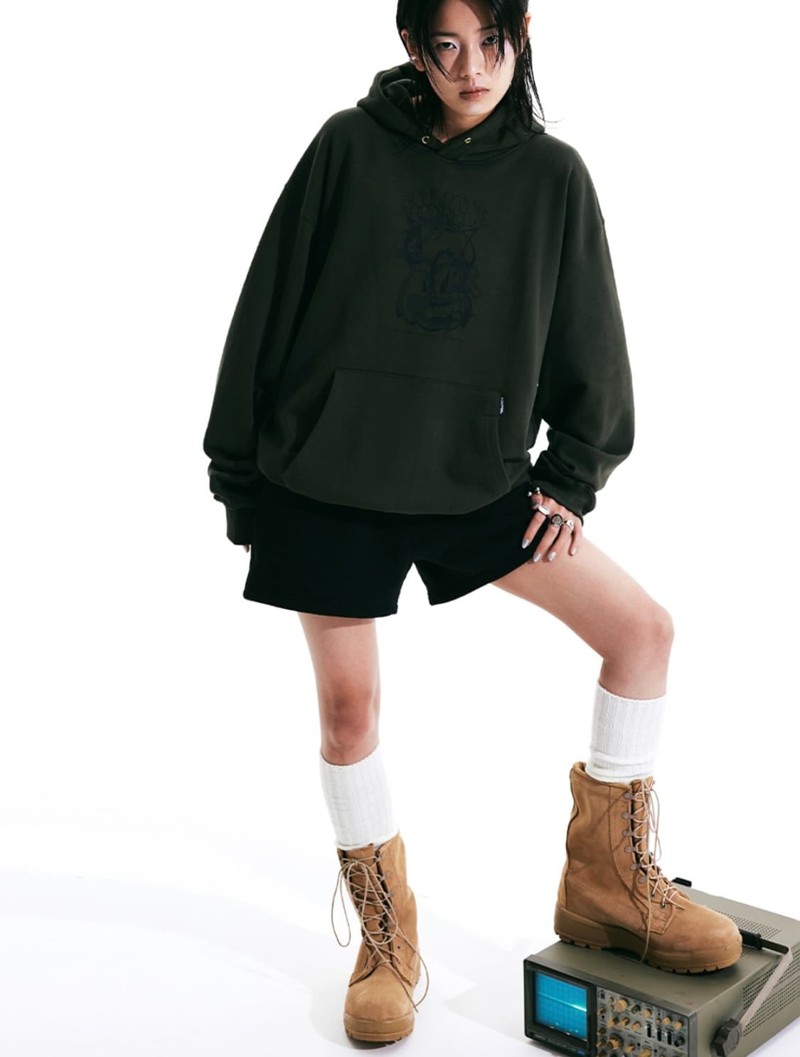 스컬프터 져지 복서 쇼츠 블랙 상품이미지3